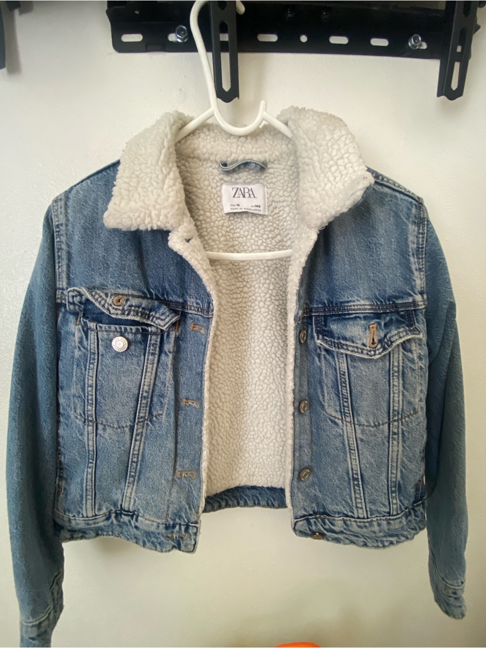 Zara boy/girl jean jacket size 10